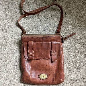 Fossil Leather Crossbody